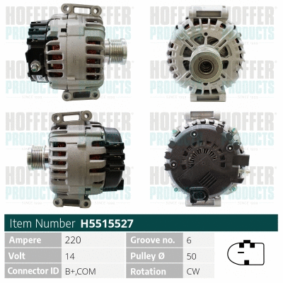 Alternator (H5515527)