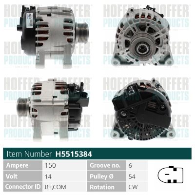 Alternator (H5515384)