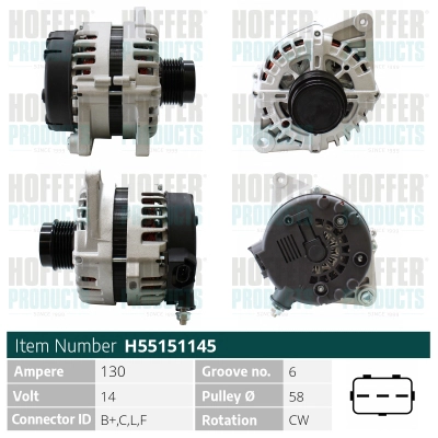 Alternator (H55151145)