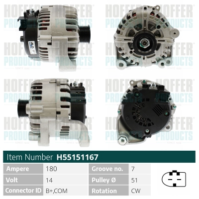 Alternator (H55151167)