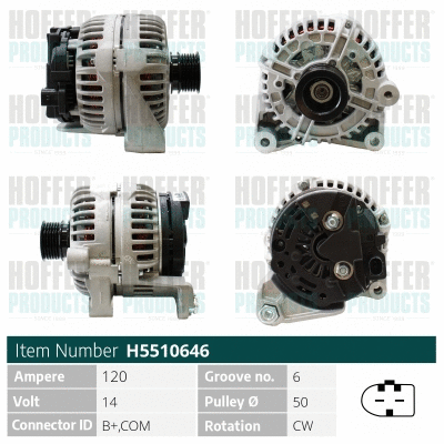 Alternator (H5510646)