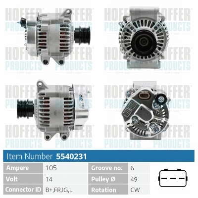 Alternator (H5540231)