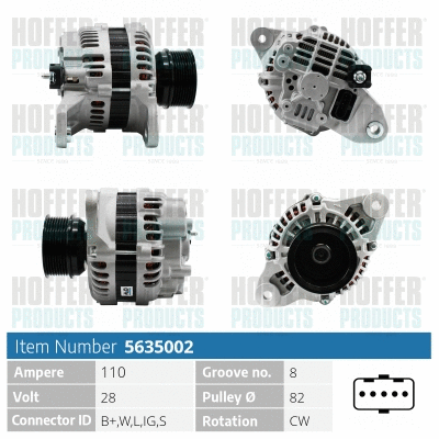 Alternator (H5635002)