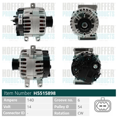 Alternator (H5515898)