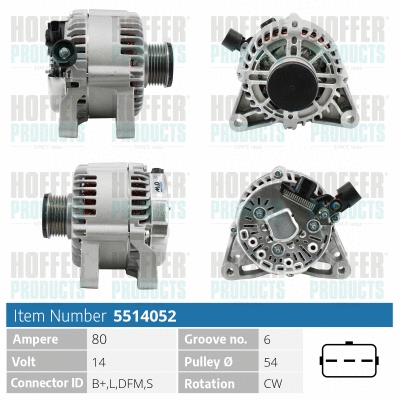Alternator (H5514052)