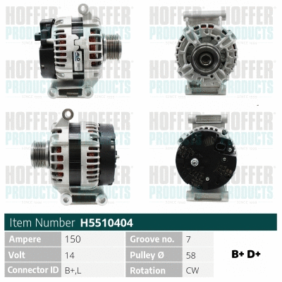 Alternator (H5510404)