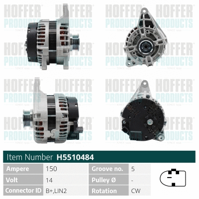 Alternator (H5510484)