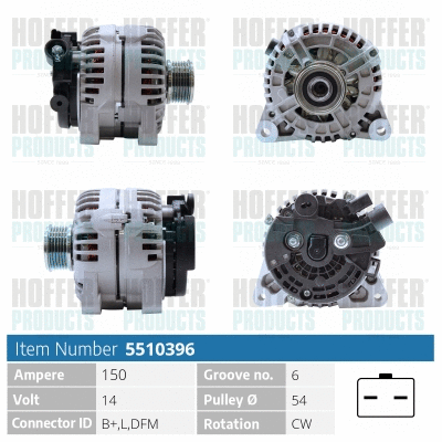 Alternator (H5510396)