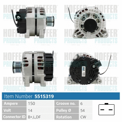 Alternator (H5515319)
