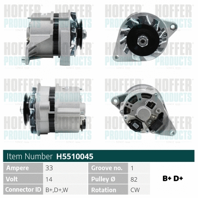 Alternator (H5510045)