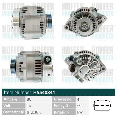 Alternator (H5540841)