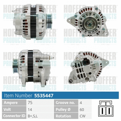 Alternator (H5535447)