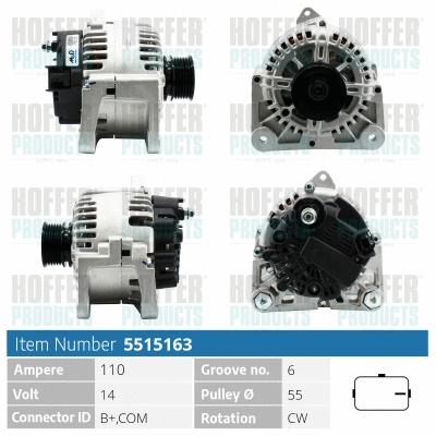 Alternator (H5515163)