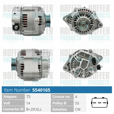 Alternator (H5540165)