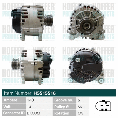 Alternator (H5515516)