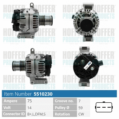 Alternator (H5510230)