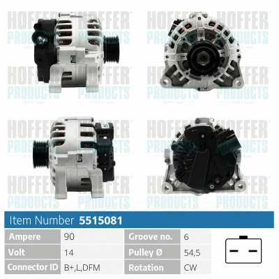 Alternator (H5515081)