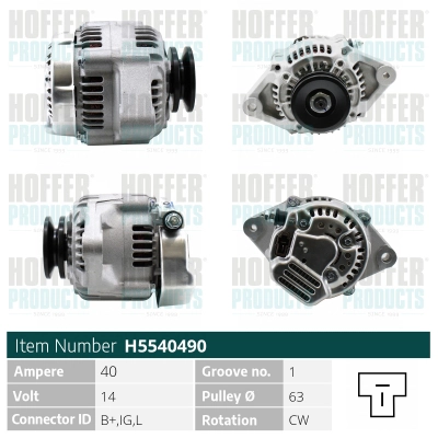 Alternator (H5540490)