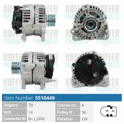 Alternator (H5510449)