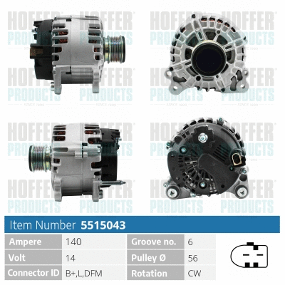 Alternator (H5515043)