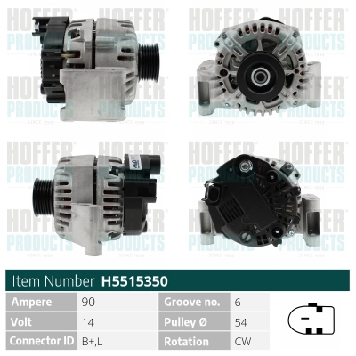 Alternator (H5515350)