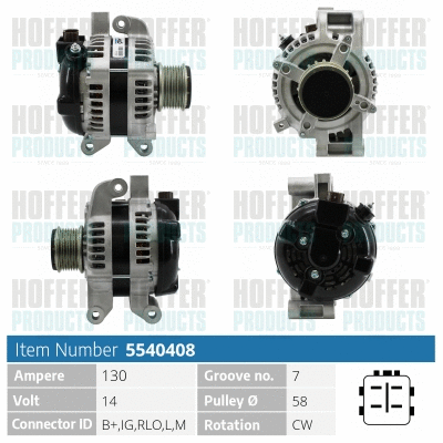 Alternator (H5540408)