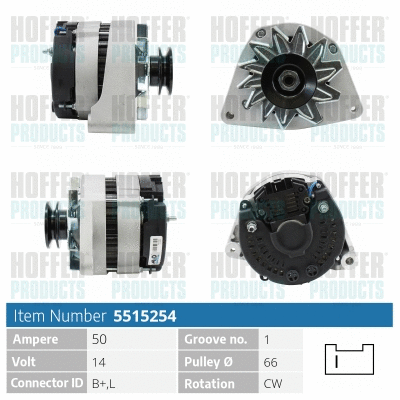 Alternator (H5515254)