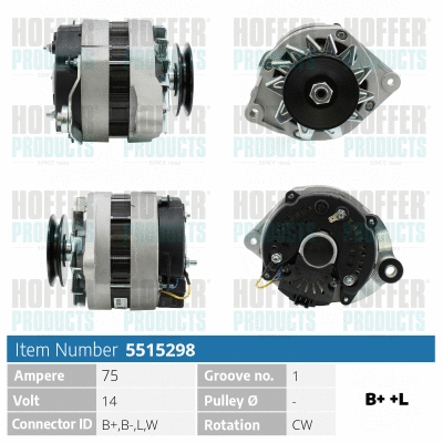 Alternator (H5515298)