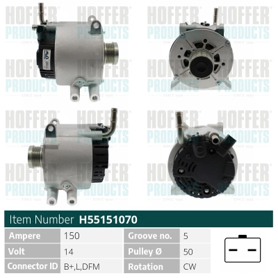 Alternator (H55151070)