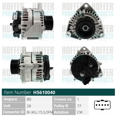 Alternator (H5610040)