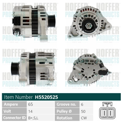 Alternator (H5520525)