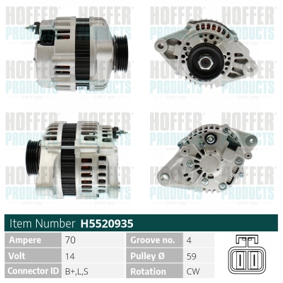 Alternator (H5520935)