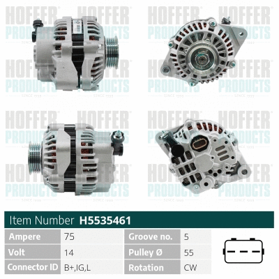 Alternator (H5535461)