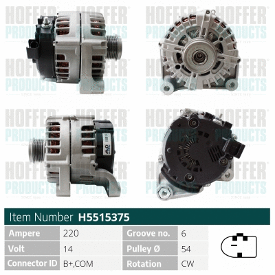 Alternator (H5515375)
