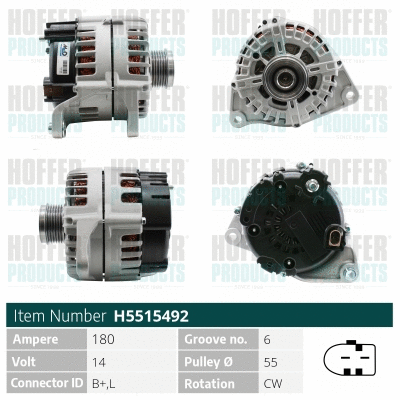 Alternator (H5515492)