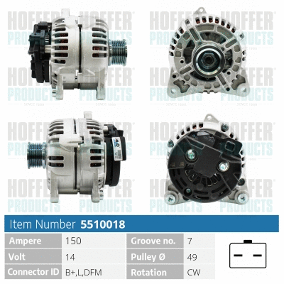 Alternator (H5510018)