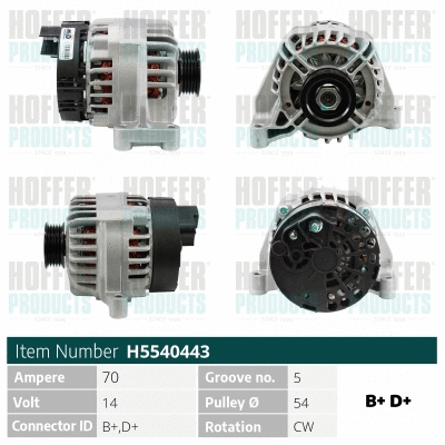 Alternator (H5540443R)