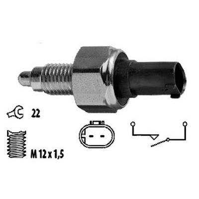 Switch, reverse light (3600051)