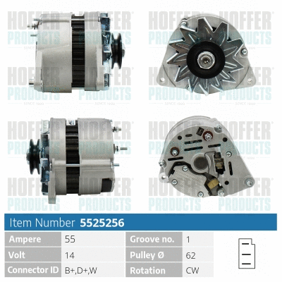 Alternator (H5525256)