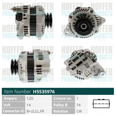 Alternator (H5535976)
