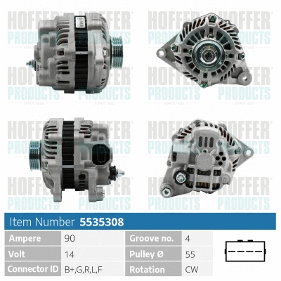 Alternator (H5535308)