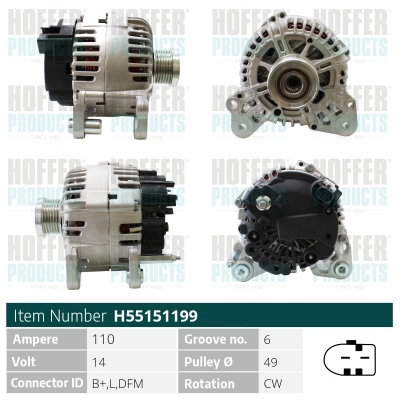Alternator (H55151199)