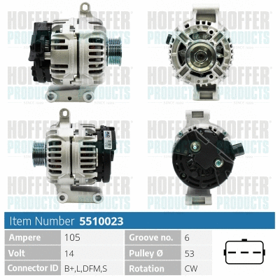 Alternator (H5510023)