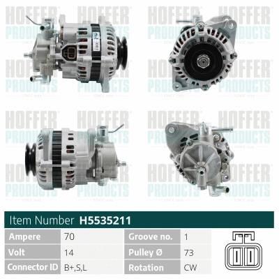 Alternator (H5535211)