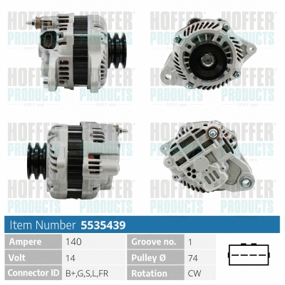Alternator (H5535439)