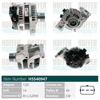 Alternator (H5540947)