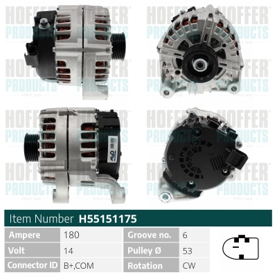 Alternator (H55151175)