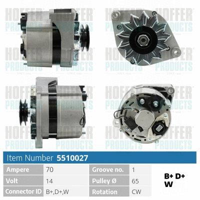 Alternator (H5510027)