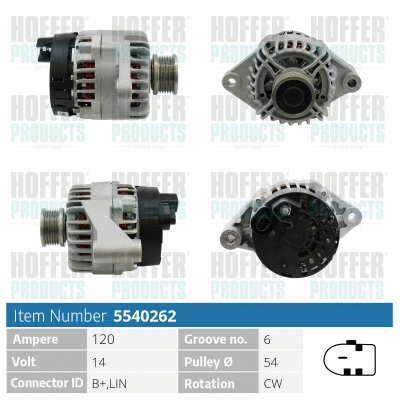 Alternator (H5540262)
