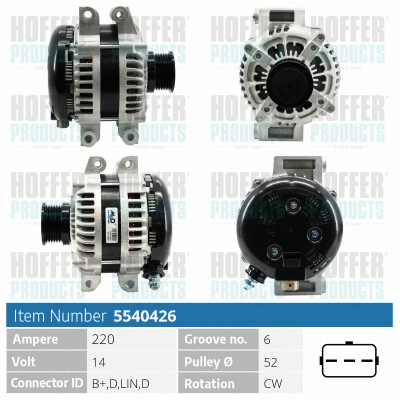 Alternator (H5540426)